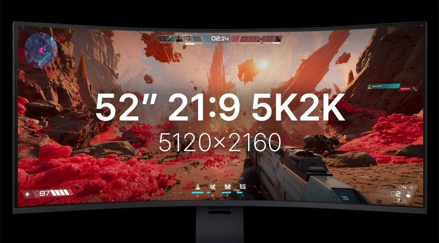 52형 21:9 5K2K 화면